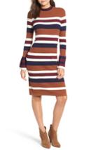 Women's Endless Rose Stripe Sweater Dress - Brown