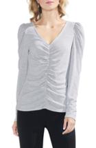 Women's Vince Camuto Puff Shoulder Cinched Top - Grey