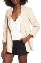 Women's Leith Double Breasted Blazer, Size - Beige