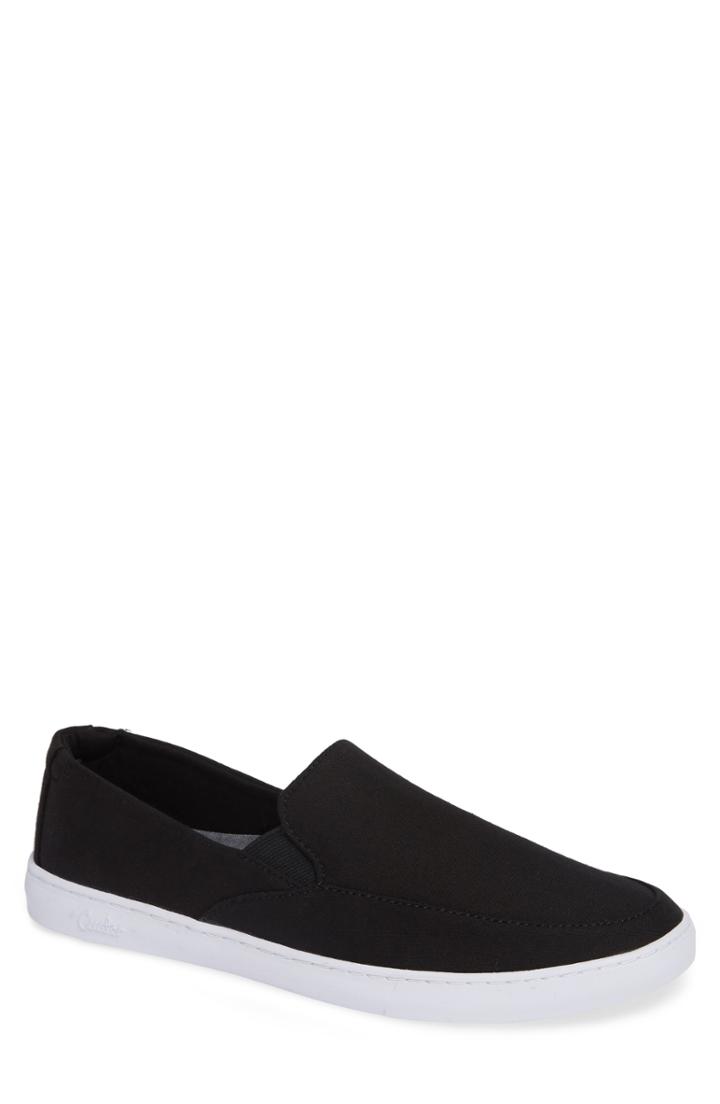 Men's Cuater By Travis Mathew Tracers Slip-on Sneaker M - Black
