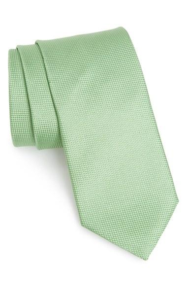 Men's John W. Nordstrom 'ryder' Silk Tie, Size - Green