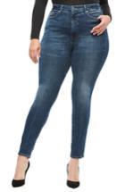 Women's Good American Good Waist Ripped High Waist Skinny Jeans
