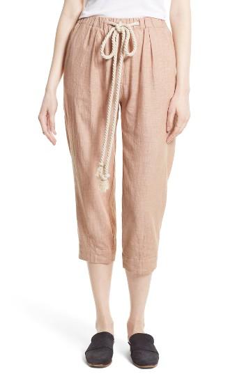 Women's Free People Everyday Drawstring Pants - Beige