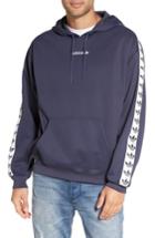 Men's Adidas Originals Tnt Logo Tape Pullover Hoodie, Size - Blue