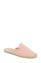 Women's Soludos Frayed Mule M - Pink