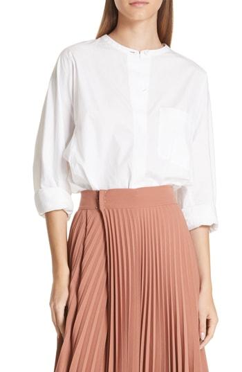 Women's Vince Poplin Tunic - White