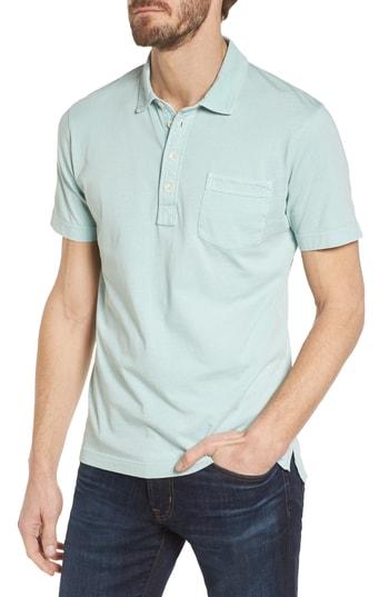 Men's Billy Reid Pensacola Gd Slim Fit Polo - Blue