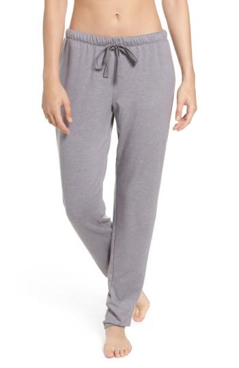 Women's Natori Zen Terry Pajama Pants - Grey