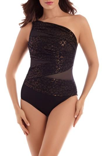 Women's Miraclesuit Guilty Pleasures Jena One-piece Swimsuit - Metallic