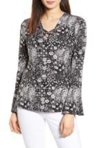 Women's Michael Michael Kors Space Dye Tweed Top