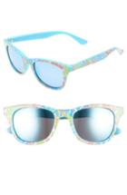 Women's Lilly Pulitzer Maddie 52mm Polarized Mirrored Sunglasses -