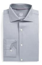 Men's Bugatchi Trim Fit Solid Dress Shirt .5 - Grey