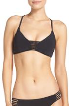 Women's Seafolly Active Bikini Top Us / 14 Au - Black