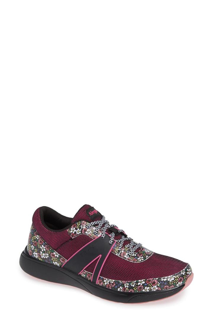 Women's Alegria Qarma Sneaker -9.5us / 39eu - Burgundy