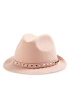 Women's Valentino Fur Felt Hat - Pink
