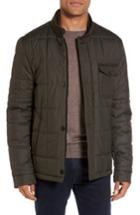 Men's Tumi Regular Fit Quilted Jacket - Green