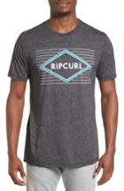 Men's Rip Curl Deer Field Graphic T-shirt - Black