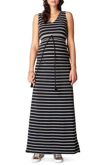 Women's Noppies Mila Maternity Maxi Dress - Black
