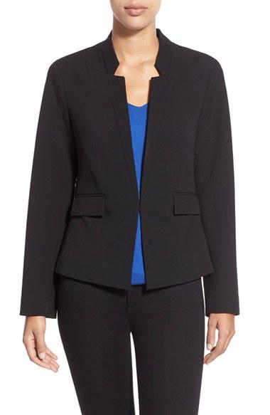 Women's Ellen Tracy Fitted Reverse Lapel Blazer