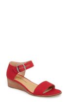Women's Lucky Brand Riamsee Sandal M - Red