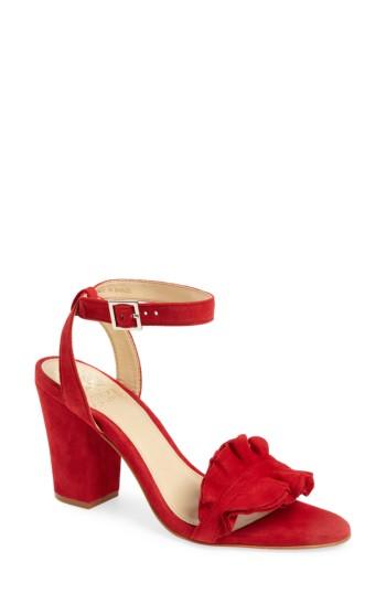 Women's Vince Camuto Vinta Sandal .5 M - Red