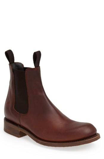 Men's Sendra 'al' Chelsea Boot .5 D - Brown