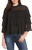 Women's Halogen Ruffle Tiered Blouse