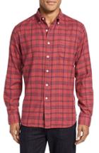 Men's Grayers Caledon Trim Fit Plaid Flannel Sport Shirt