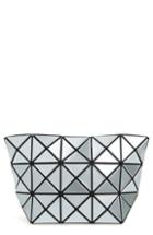 Bao Bao Issey Miyake Prism Cosmetics Case, Size - Metallic Silver