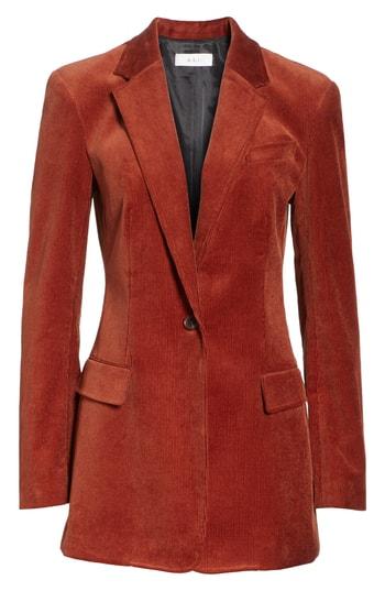 Women's A.l.c. Vernay Corduroy Blazer - Burgundy