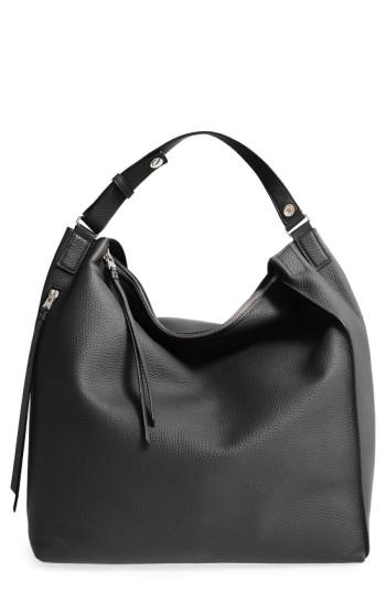 Allsaints Kita Convertible Leather Backpack - Black