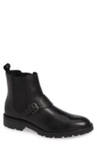 Men's Calvin Klein Upton Chelsea Buckle Boot .5 M - Black