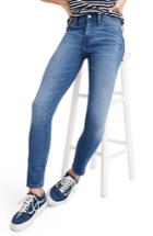 Women's Madewell Roadtripper Crop Skinny Jeans - Blue