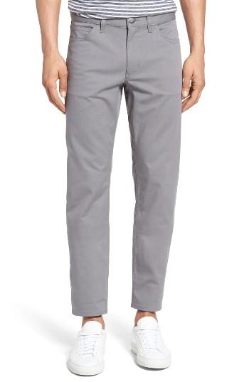 Men's Theory Haydin Writer Straight Leg Pants - Grey