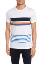 Men's French Connection Senior Stripe Slim Fit T-shirt