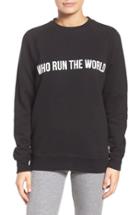 Women's Brunette Who Run The World Sweatshirt