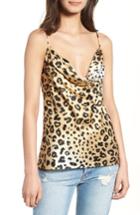 Women's Kendall + Kylie Leopard Print Camisole - Brown