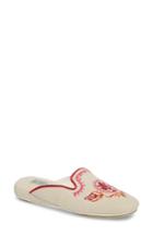 Women's Patricia Green Rosa Embroidered Slipper M - Pink