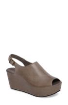 Women's Chocolat Blu Willow Slingback Wedge M - Grey