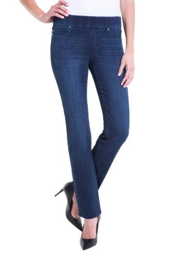 Women's Liverpool Jeans Company Jillian Pull-on Straight Leg Jeans