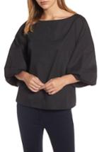 Women's Halogen Blouson Bell Sleeve Top