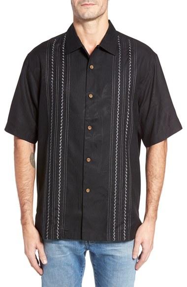 Men's Tommy Bahama Winning Catch Silk Camp Shirt