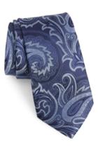 Men's Nordstrom Men's Shop Segura Paisley Silk Tie, Size - Blue