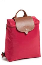 Longchamp 'le Pliage' Backpack - Red
