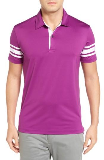 Men's Bobby Jones Liberty Tech Golf Polo - Purple