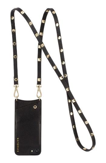 Bandolier Sarah Leather Iphone 7 Case - Black
