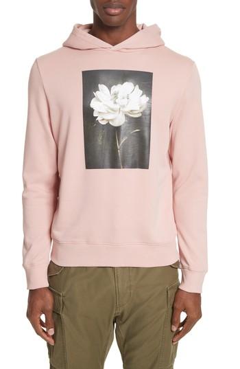 Men's Ovadia & Sons Lotus Flower Graphic Hoodie - Orange
