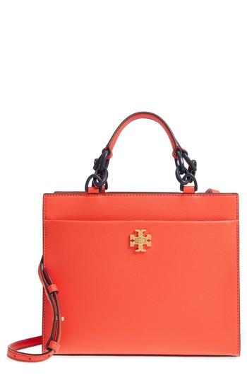 Tory Burch Kira Small Leather Tote - Red