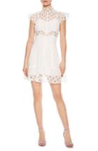 Women's Sandro Lace Fit & Flare Dress - White