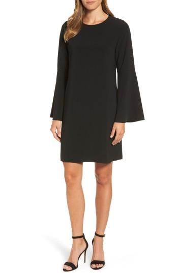Women's Halogen Bow Back Flare Sleeve Dress